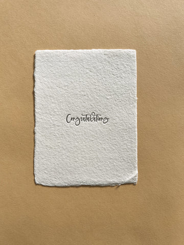 Congratulations Card